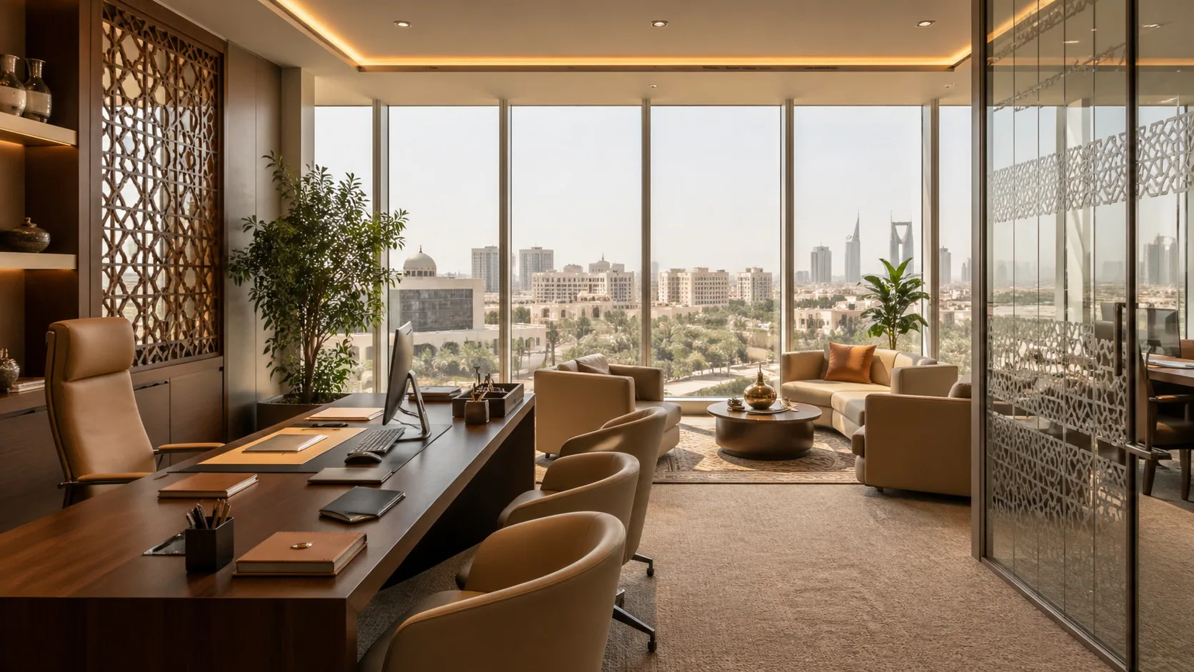 Luxury interior dining room
