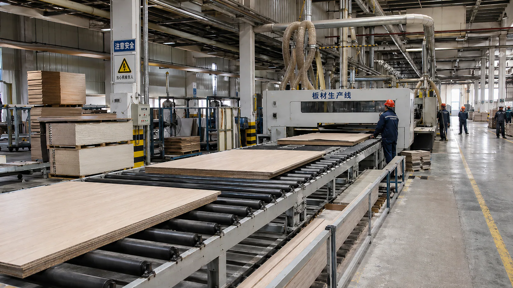 Board production line inside CizzWyatt factory